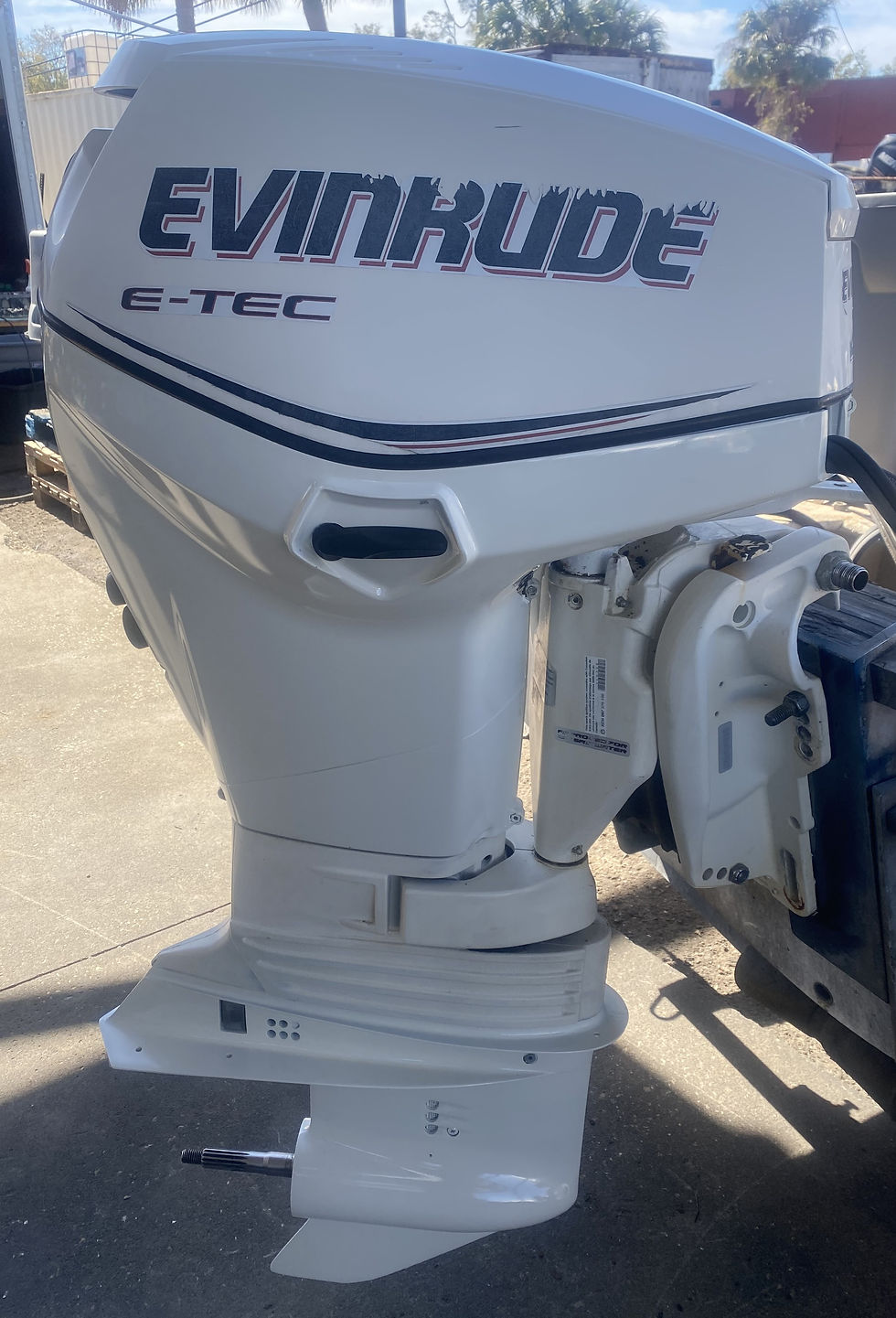 2012 BRP Evinrude 40 HP ETEC E-TEC 2-Stroke 20" Outboard Motor