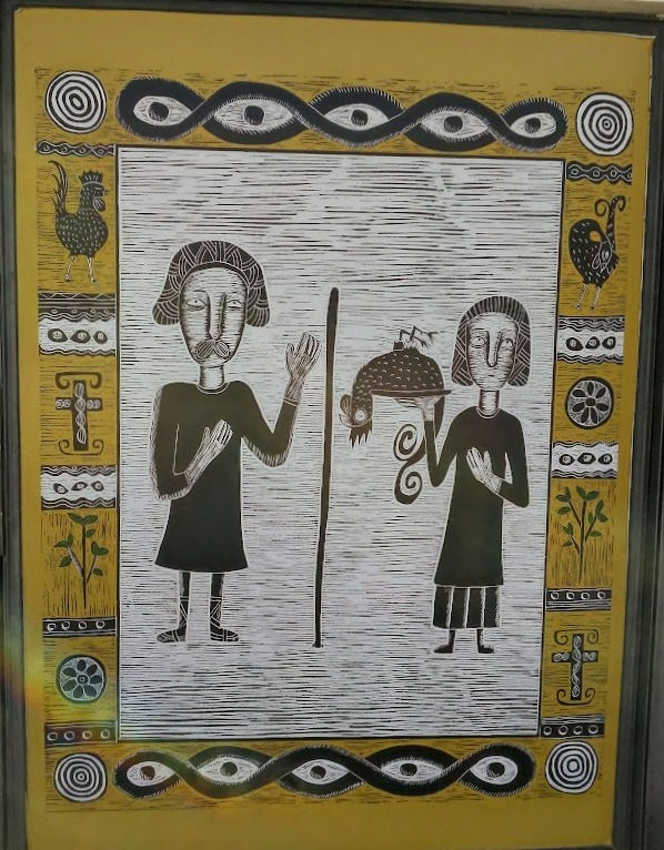 Ilustração do rei Bamba