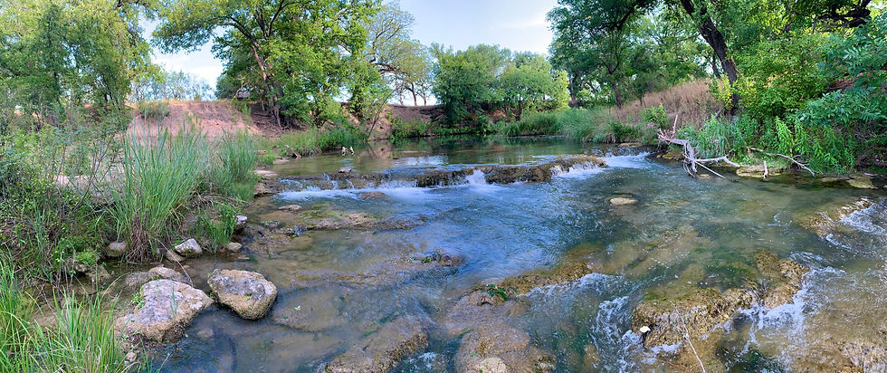 Small Creek and Spill Way