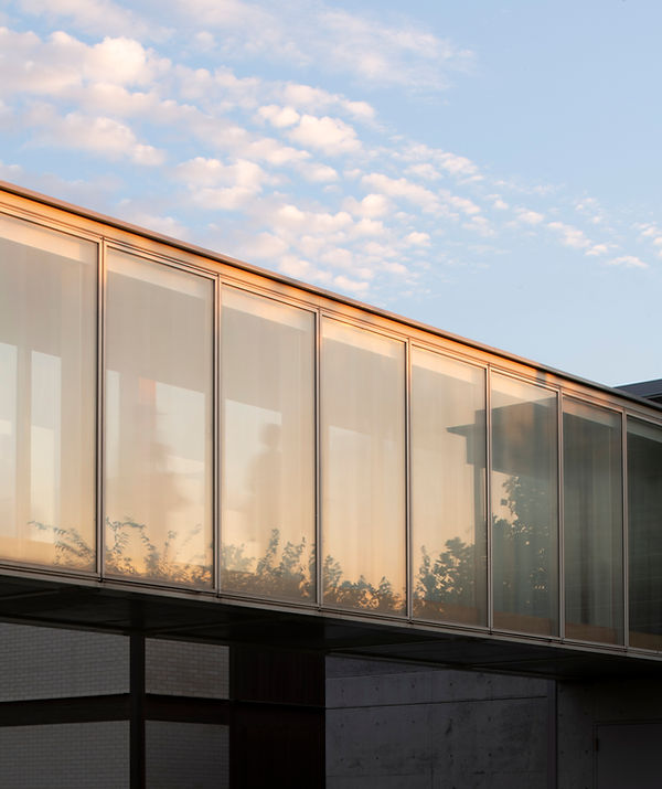 Architectural detail of Suiden Terrasse hotel, Kengo Kuma & Associates — [ corridor / facade panel / interior space / st