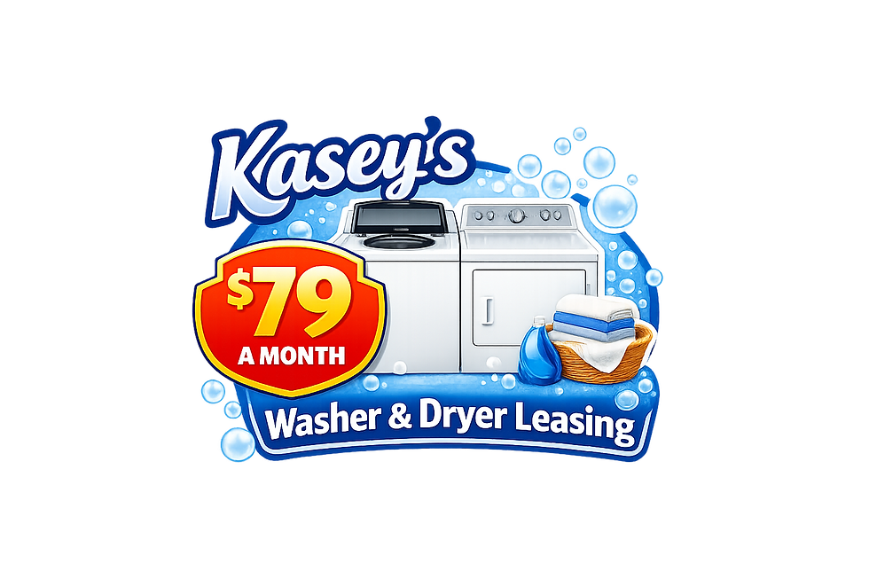 Kasey's washer and dryer leasing logo