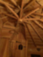 CHARPENTE Cabane Grands Pins