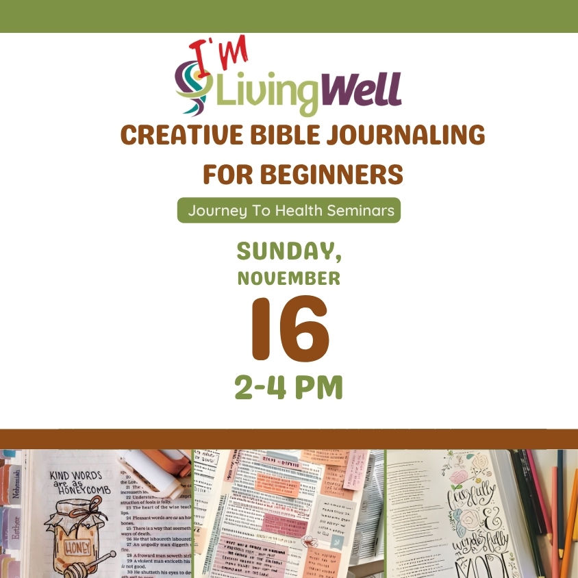 Journey To Health - Creative Bible Journaling for Beginners