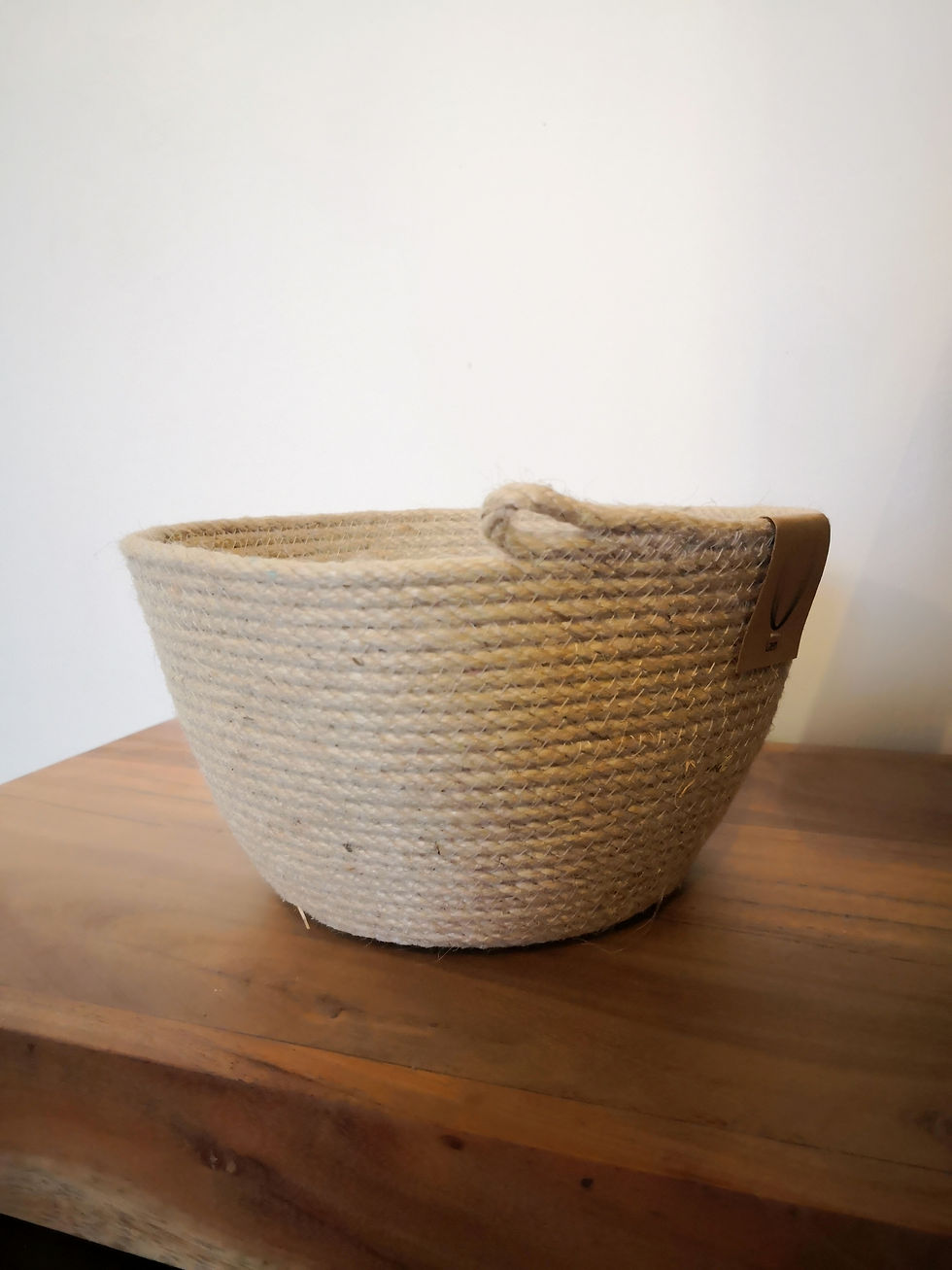 Miniature : Paniers ronds en jute