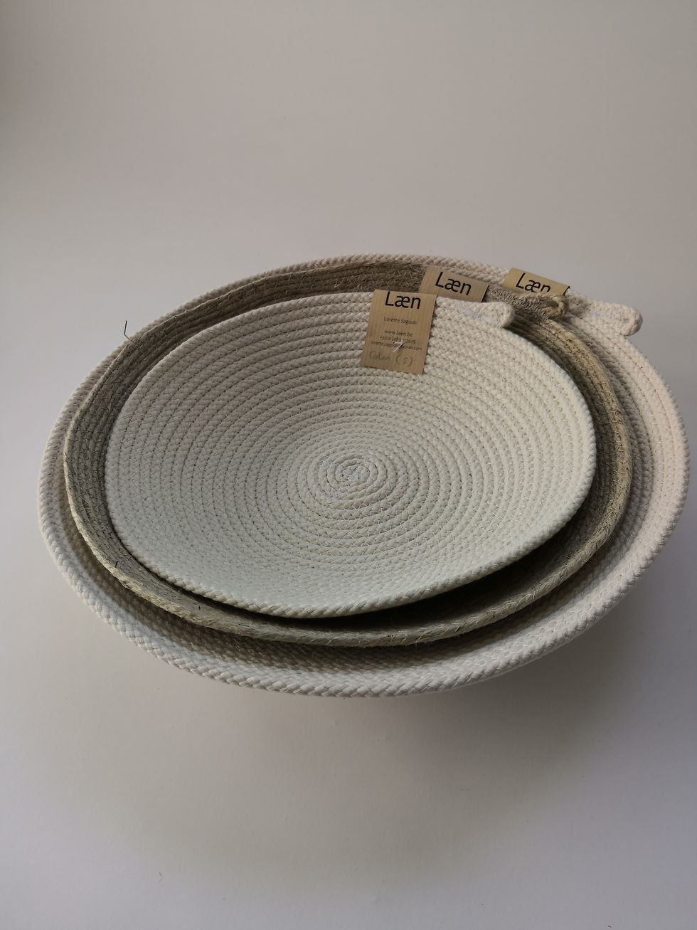 Miniature : Paniers "coupe" en coton