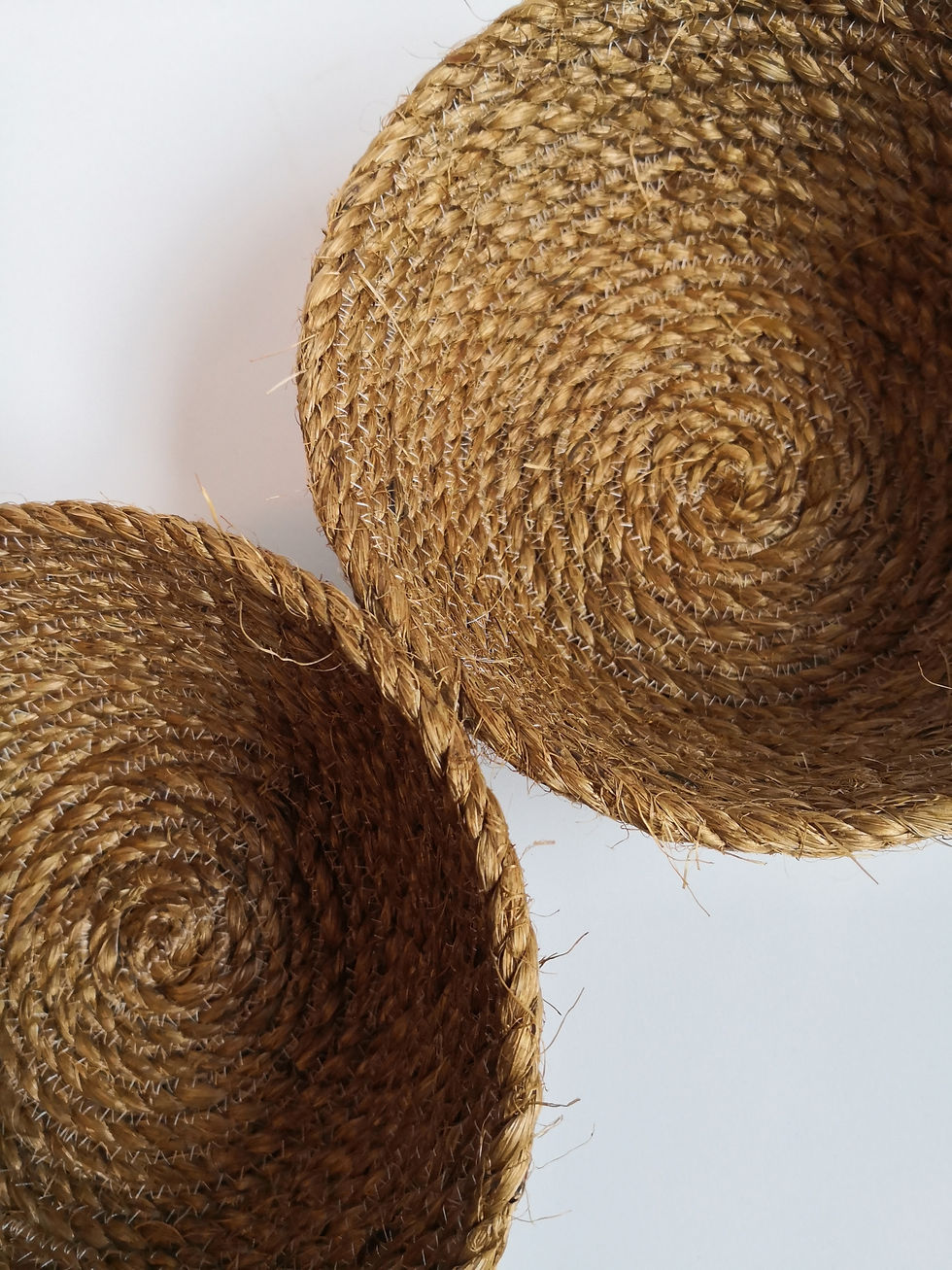 Miniature : Paniers ronds Chanvre de Manille