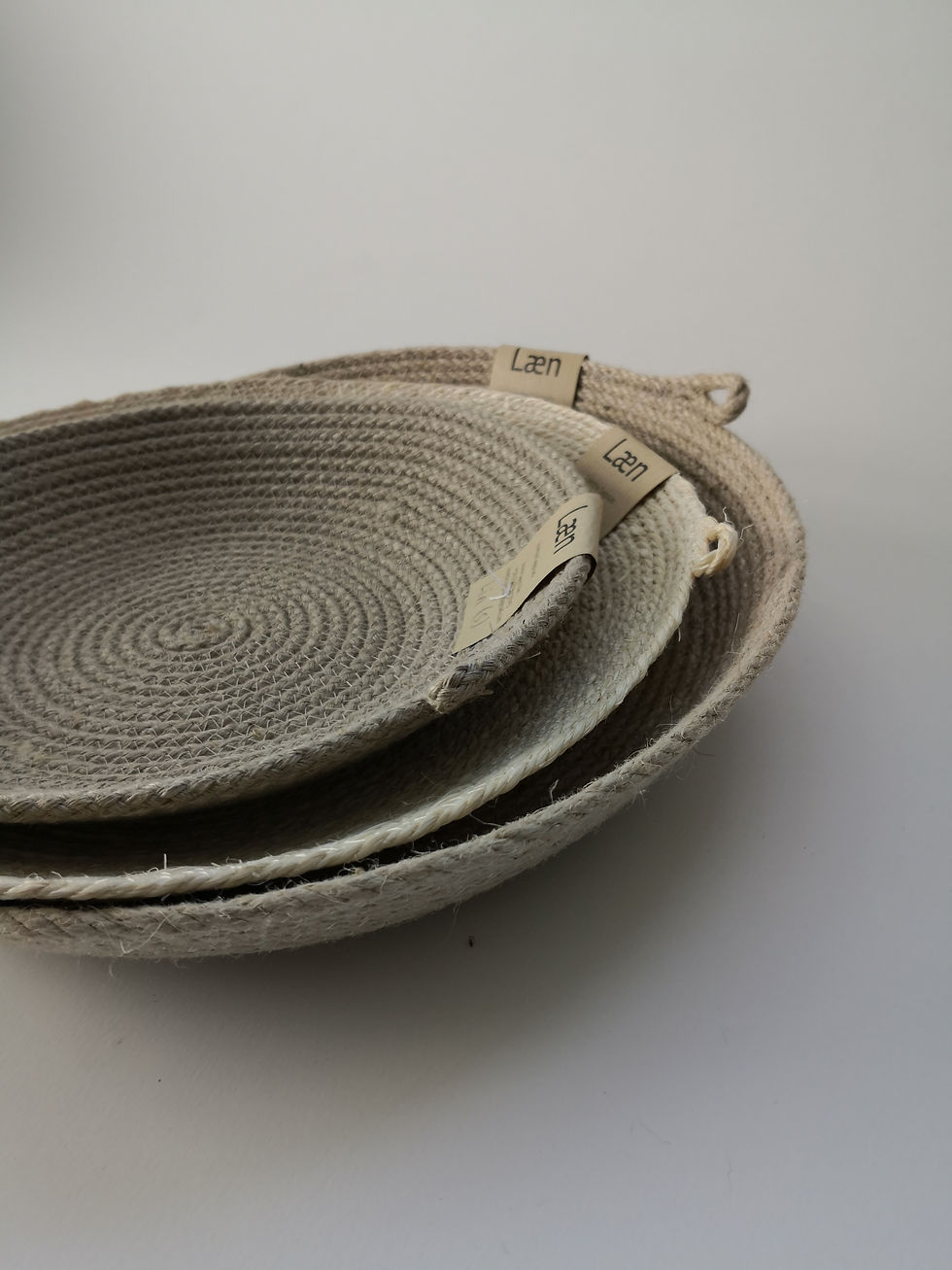 Miniature : Paniers "coupe" en jute