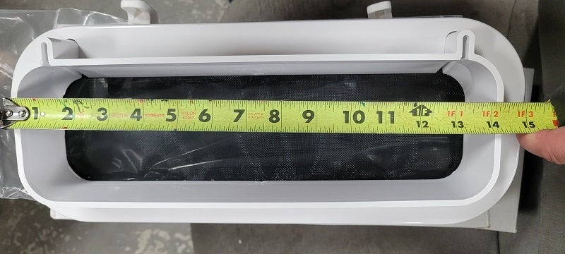 Miniature : Replacement Opening Port - 4"x14" - White or Black