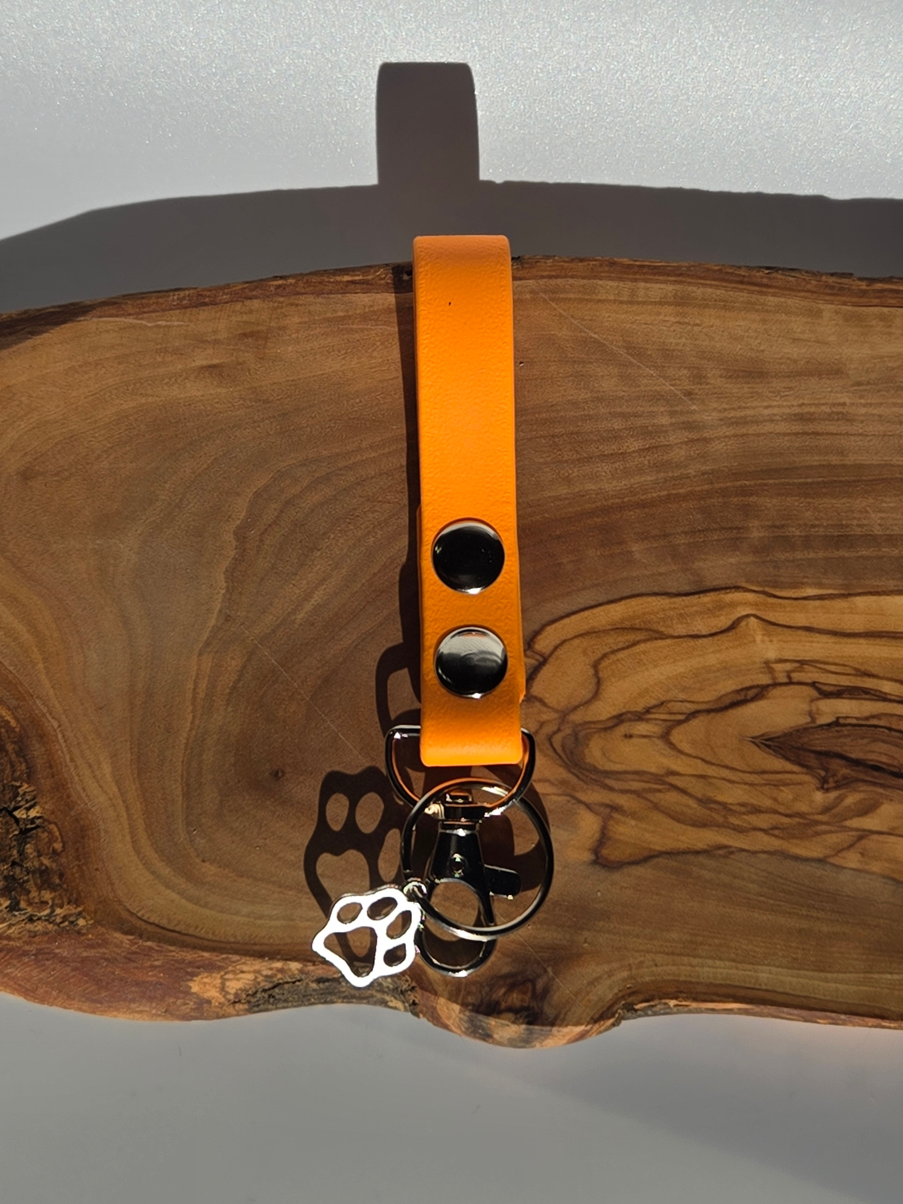 key ring - med orange 5/8in