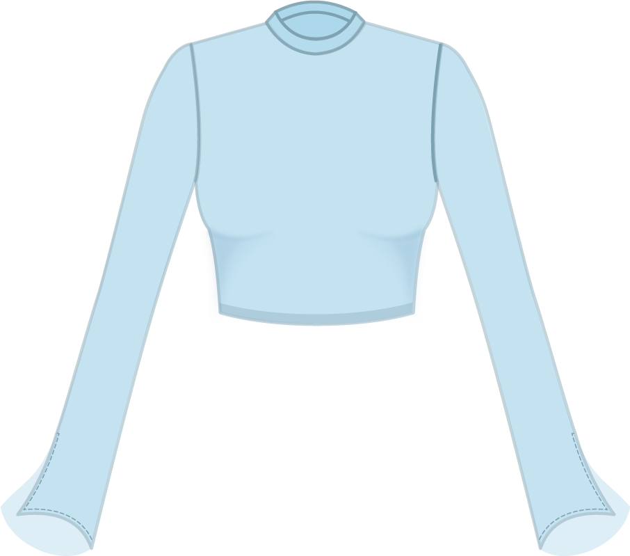 Thumbnail: Charisma Crop Mesh Top