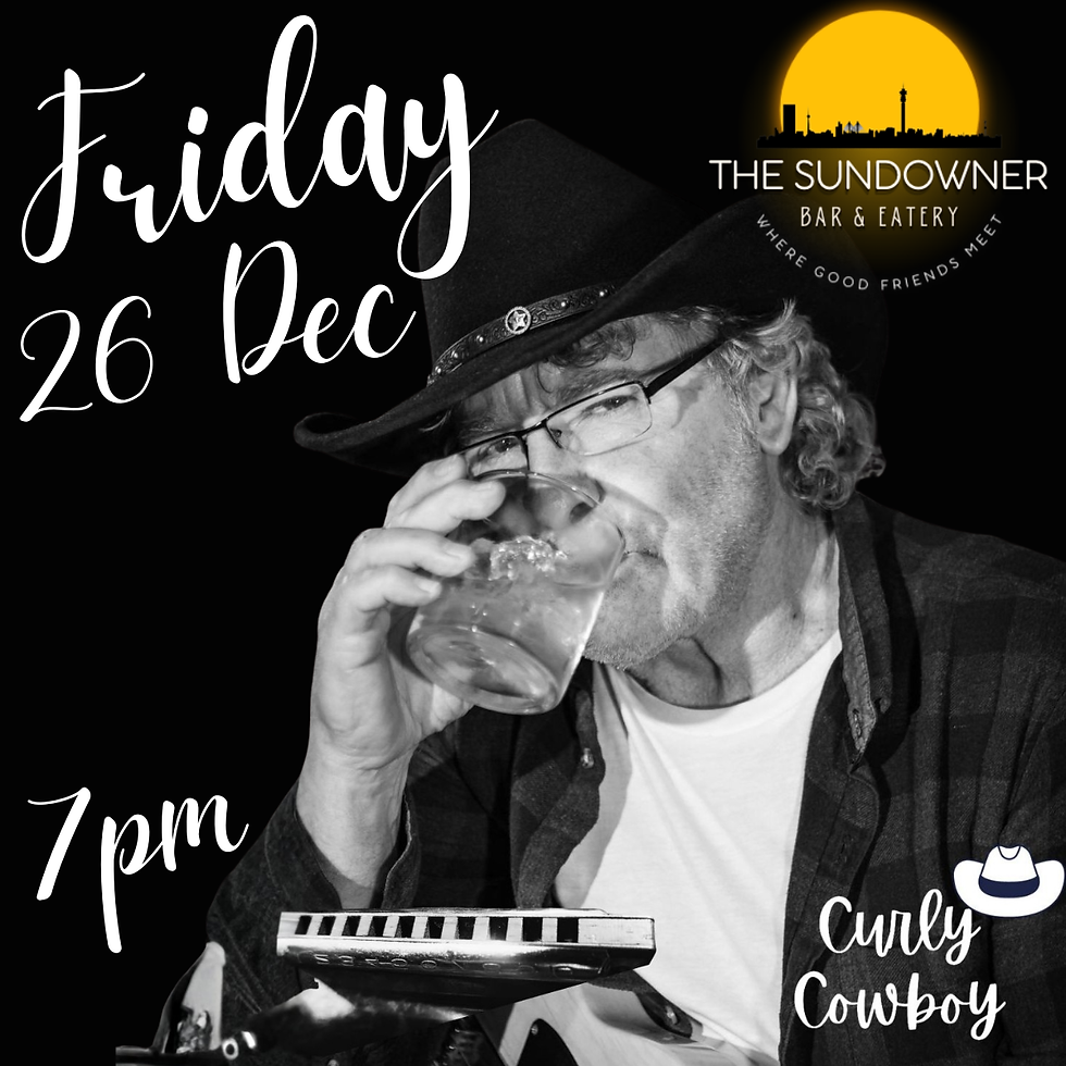 🎶✨The Curly Cowboy – Live at The Sundowner