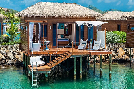 Sandals Overwater bungalows