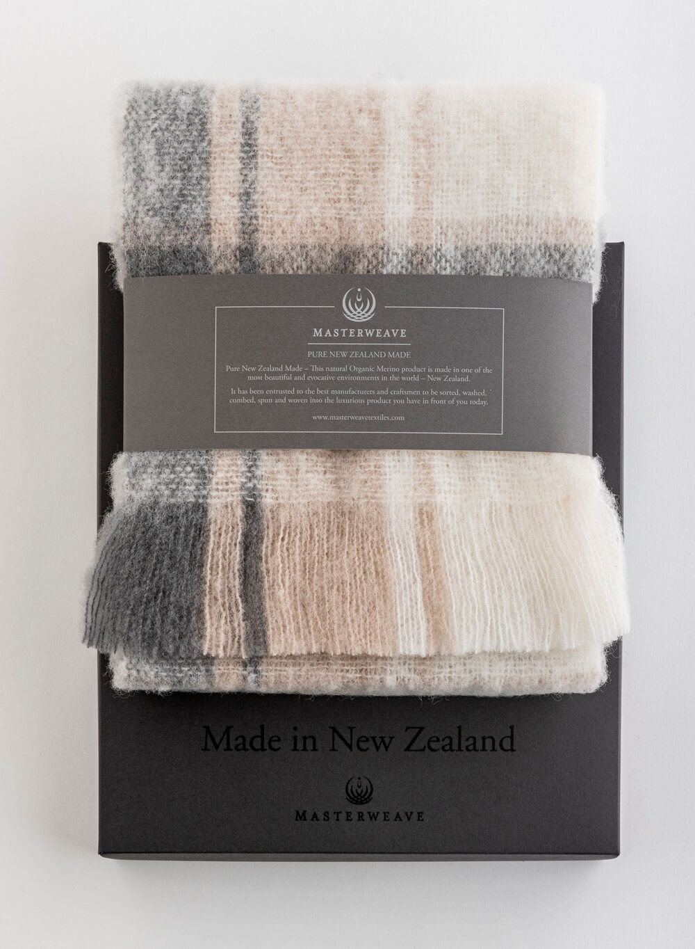 Organic Merino Scarves by Masterweave - New Zealand Made