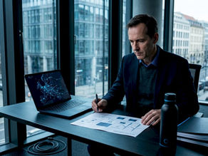 Energy manager reviews hybrid system schematic