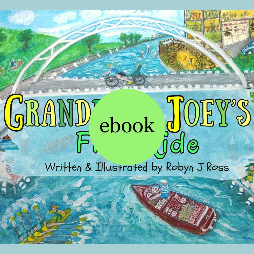 Grandpa & Joey's First Ride - ebook