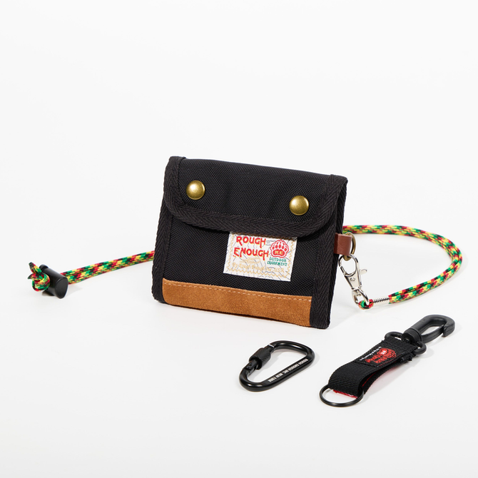 Edgy & Functional Rough Enough Teen Wallet with Neck Lanyard