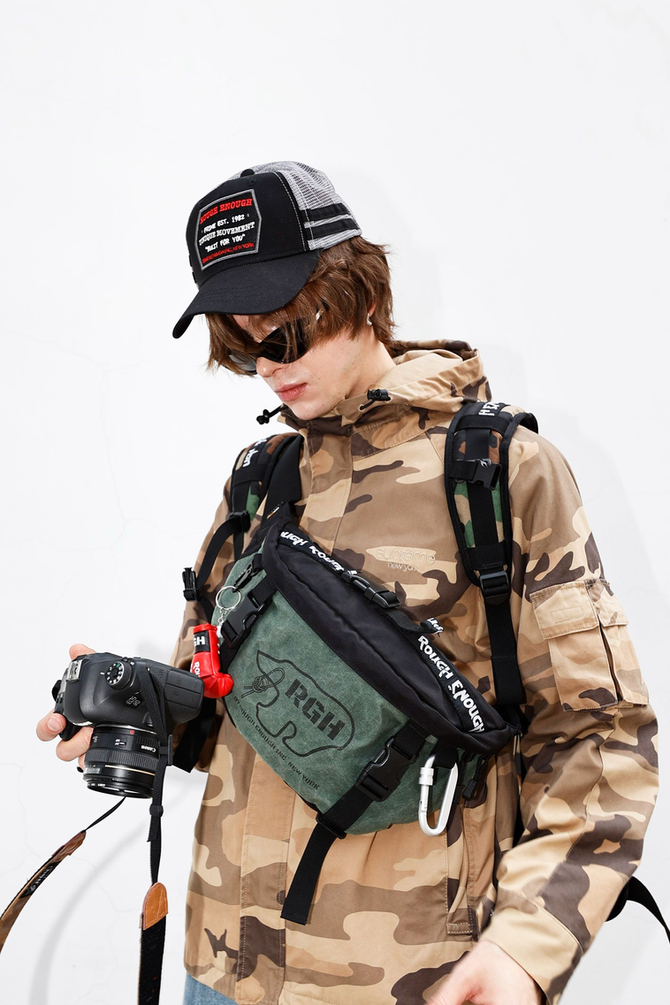 Trail-Ready Excellence: The Rough Enough Tactical Fanny Pack