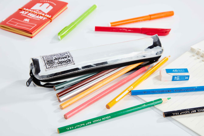 Rough Enough Clear Pencil Case: Small Size, Big Convenience for Everyone