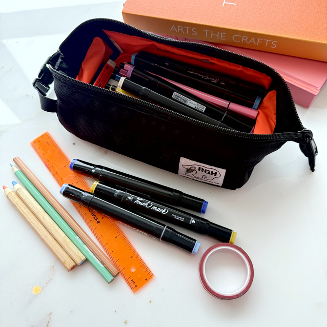 Rough Enough Large Pencil Case: Where Space Meets Toughness