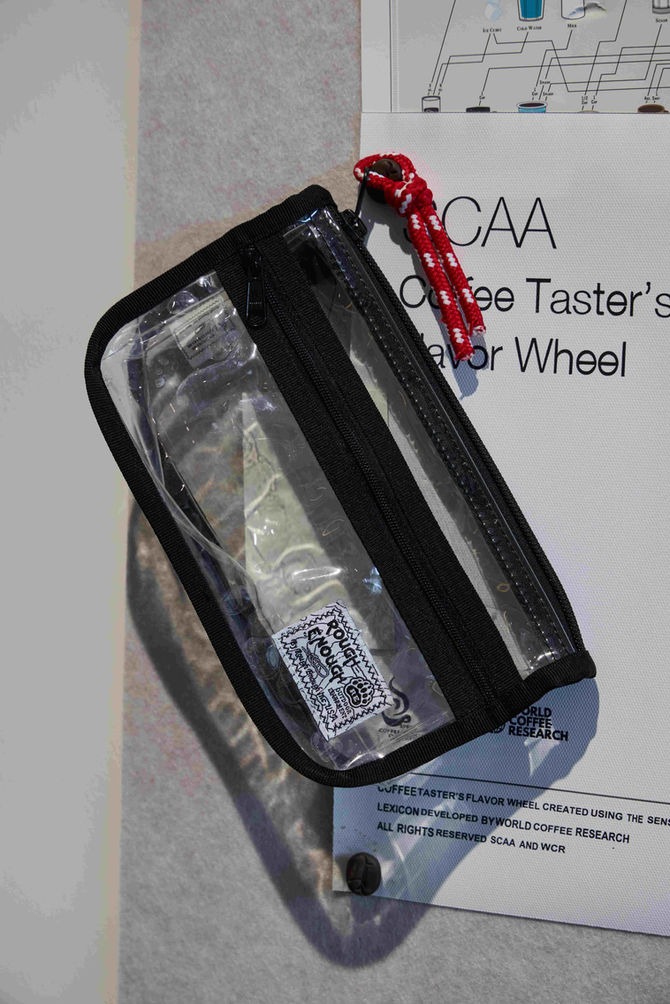 Rough Enough Clear Pencil Case: Transparent Organization for Busy Lives
