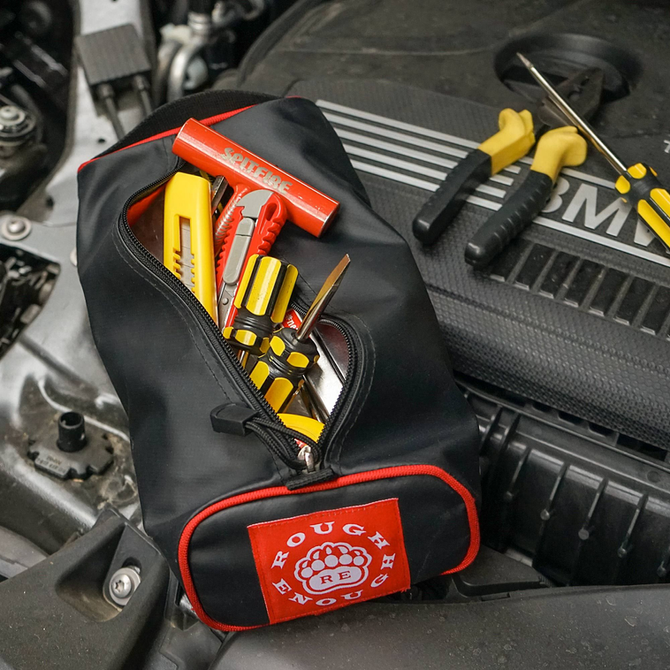 Roadside Ready: The Rough Enough Tool Pouch That Belongs in Every Car