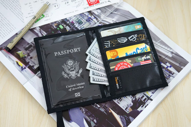 Your passport deserves a sidekick that keeps up—say hello to Rough Enough’s black passport holder! ✨