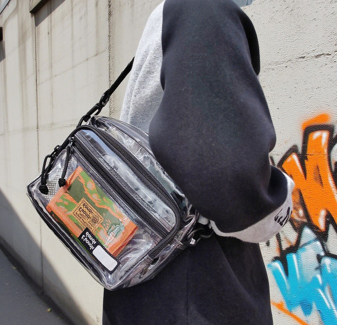 Rough Enough Clear Crossbody Bag: Effortless Access for Every Adventure