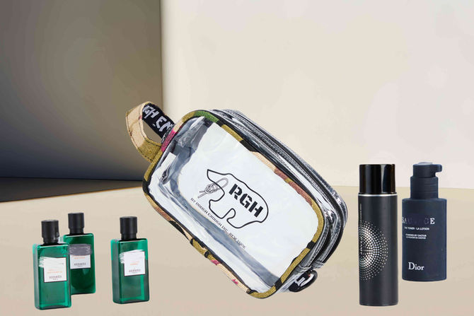 Rough Enough Camo Clear Toiletry Bag: Smart Separation for Stress-Free Travel