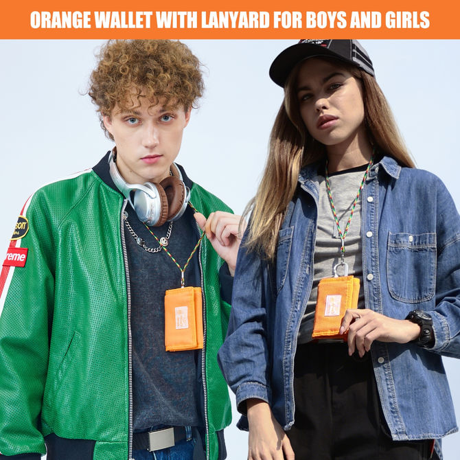 The Rough Enough Orange Wallet: The Ultimate Fun & Functional Accessory for Active Kids