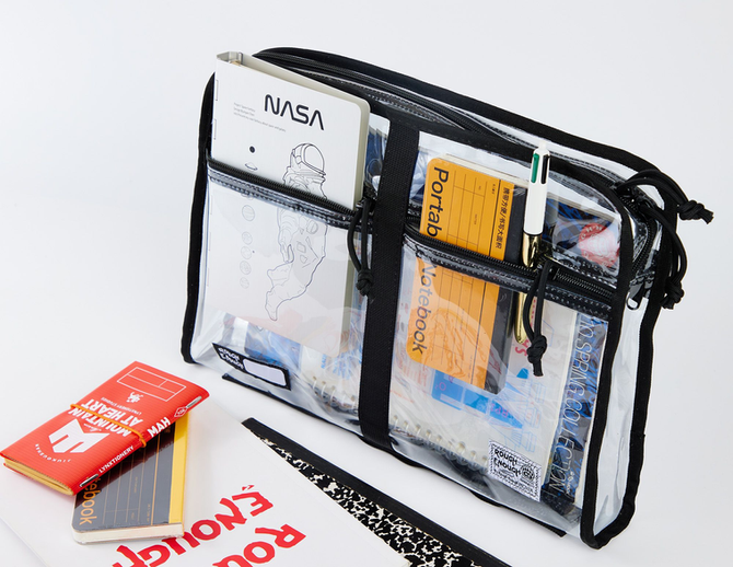 Ace Your Organization This Semester with the Rough Enough Clear Document Pouch
