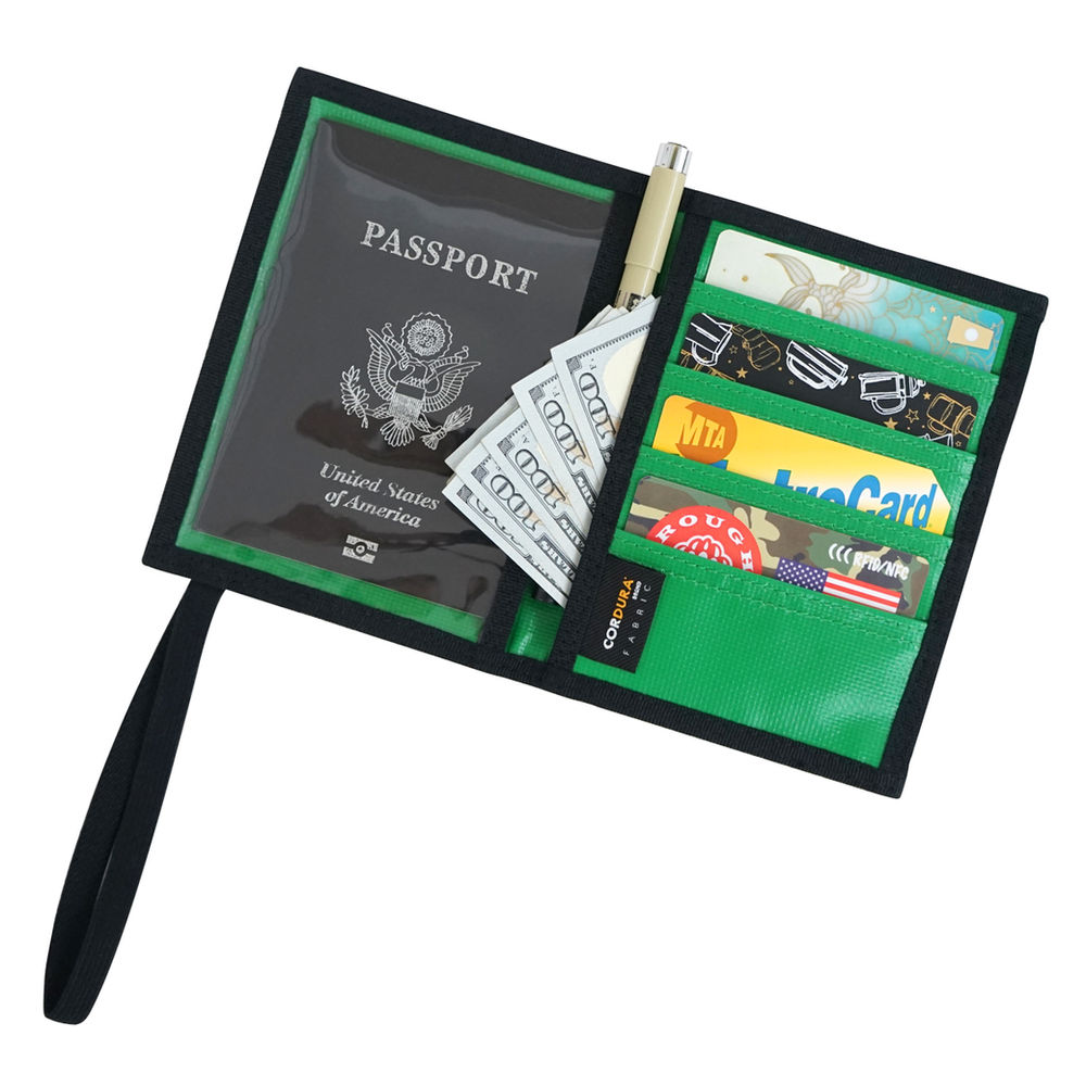 Rough Enough Business Travel Trip Folding Passport Document Folder