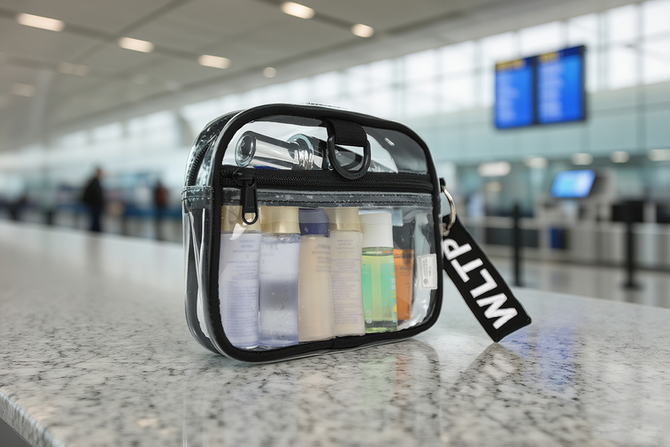 Rough Enough TSA Approved Clear Toiletry Bag: Simplify Your Travels