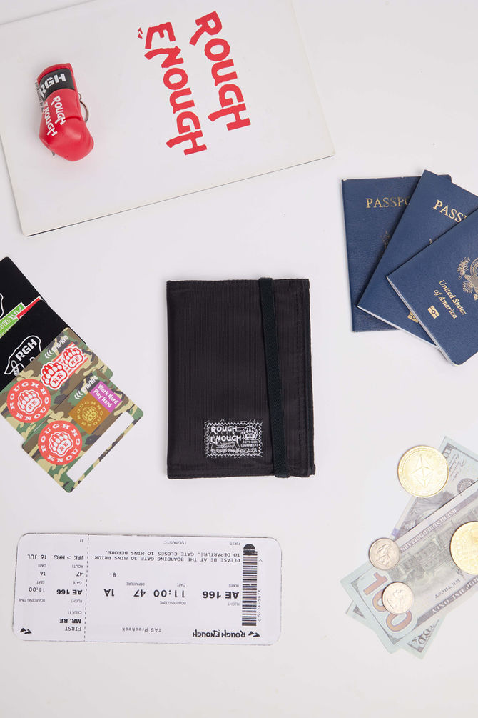 Rough Enough Passport Holder Wallet: Durable Protection for Your Travels