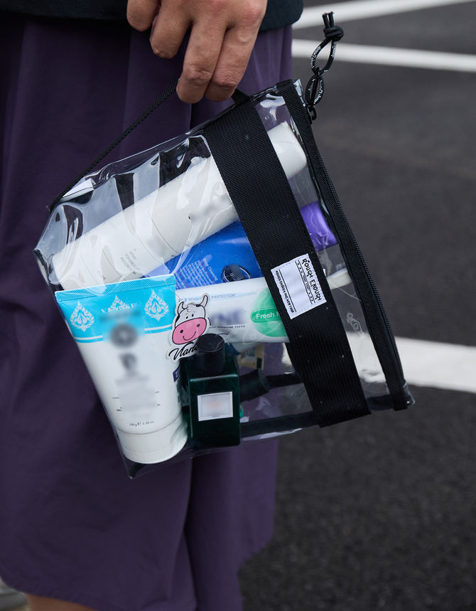 Rough Enough Clear Toiletry Bag: See Everything, Find Everything
