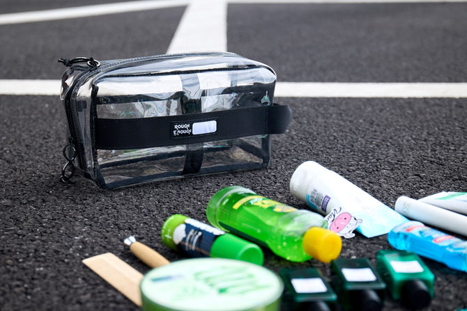 Rough Enough Clear Toiletry Bag: The Ultimate 10×3.5×5.5-Inch Capacity Revolution