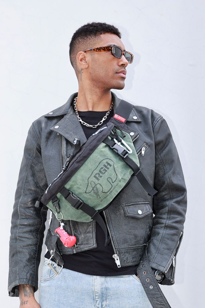 Introducing the Rough Enough Stylish Tactical Fanny Pack – where rugged durability meets modern design.