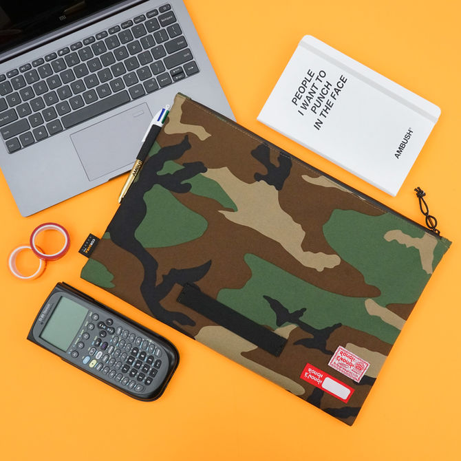 Rough Enough Big Document File Folder Organizer Holder Bag Pouch A4 Paper Letter Manila Size Case La