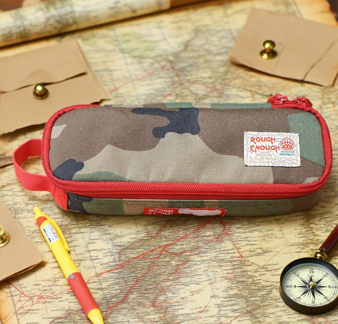 Rough Enough Large Pencil Case: Where Tactical Meets Practical for Better Learning