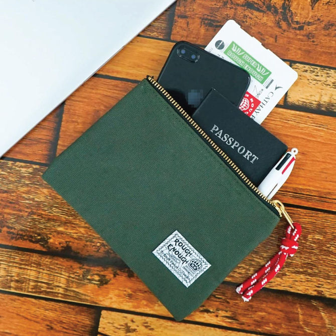 Rough Enough Passport Wallet: Rugged Style for Boys & Men’s Travels