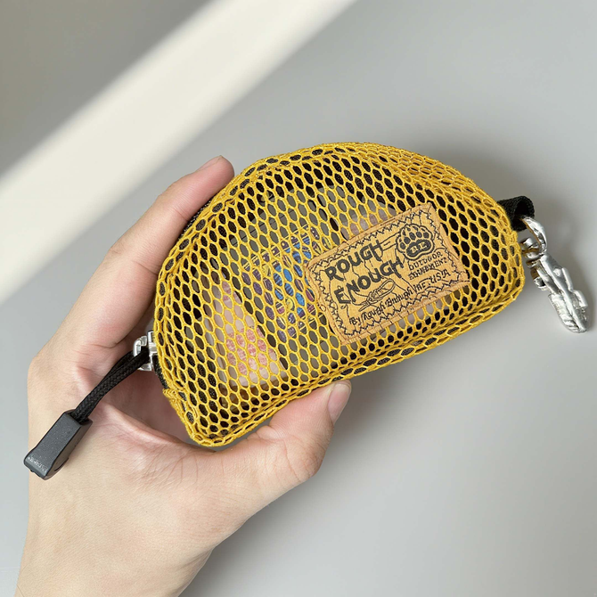 Rough Enough Small Coin Purse: Practical Elegance with Sustainable Values