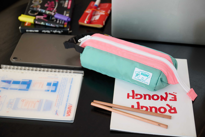Rough Enough Large Pencil Case: The Ultimate School Companion for Organized Learning
