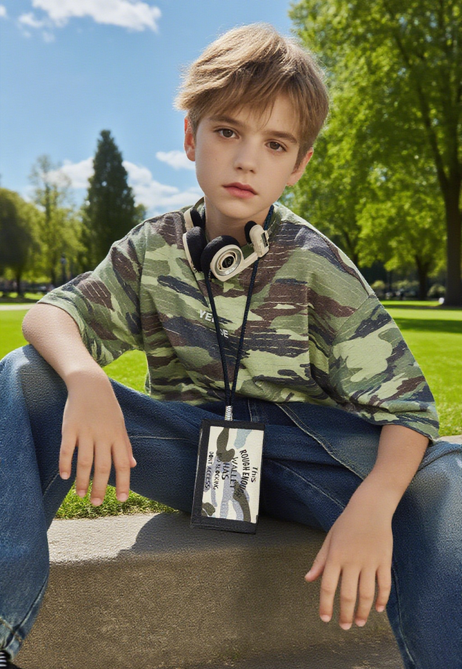 Protect & Organize: Rough Enough Camo RFID Wallet for School and Beyond
