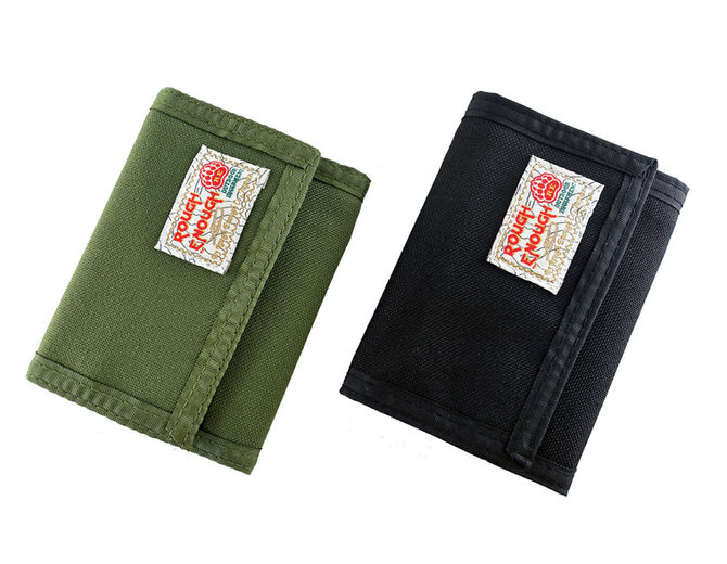 Rough Enough Multi-functional CORDURA Classic Basics Trifold Flap Big Large Portable Zippered Coin W