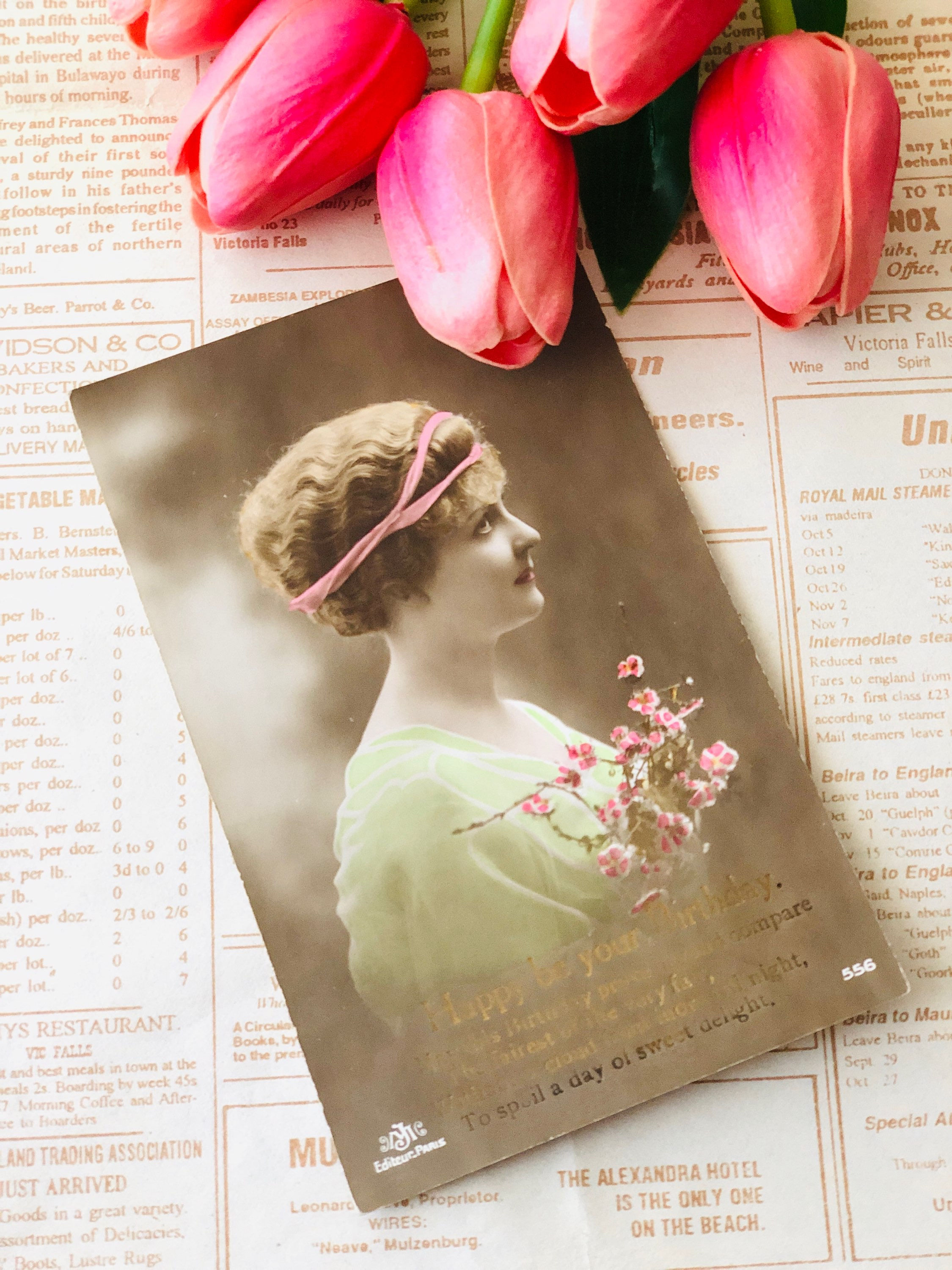 Cartolina vintage francese