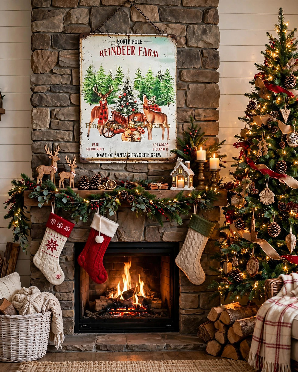 Thumbnail: Targa latta North Pole Reindeer Farm