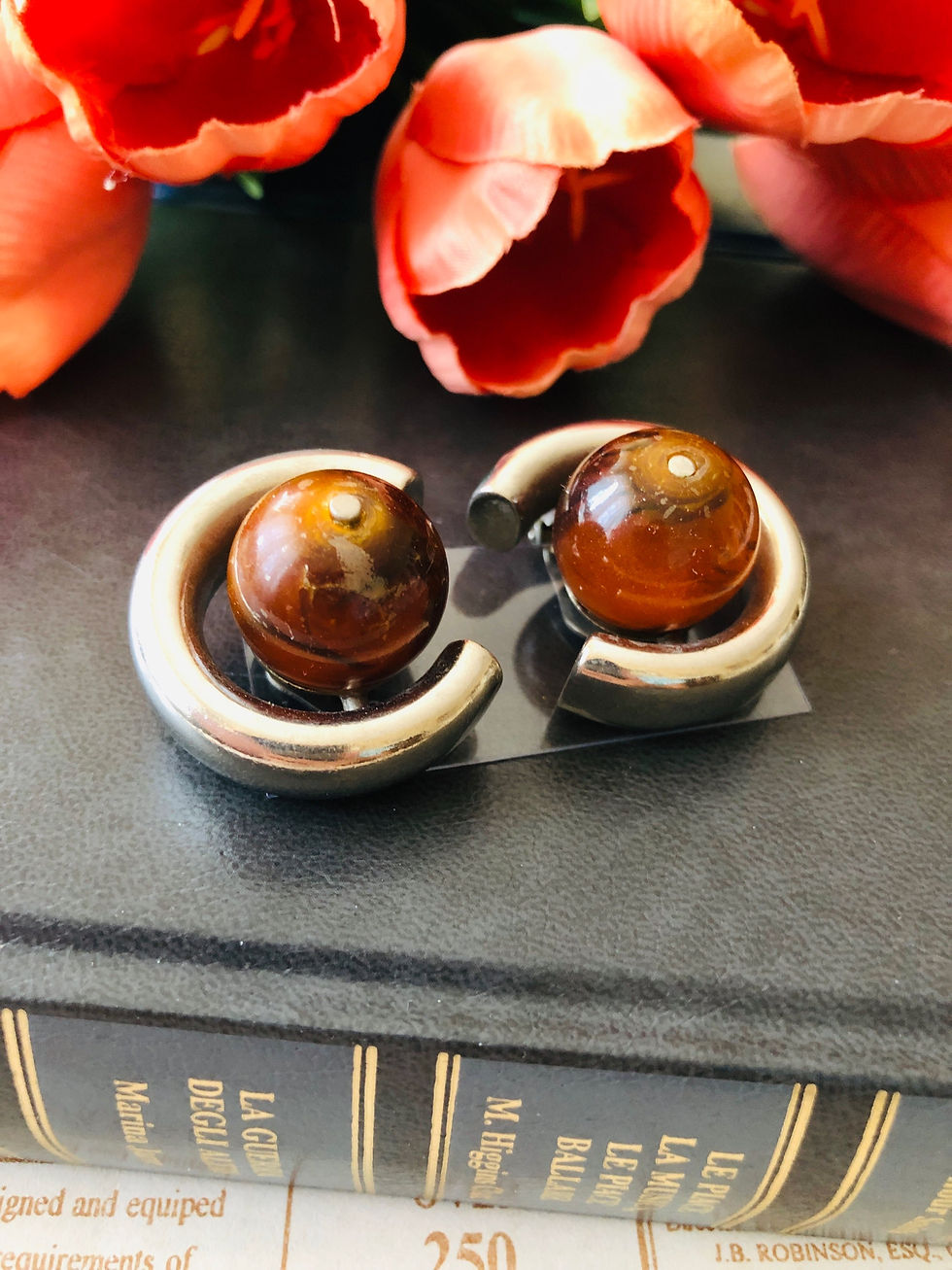 Miniatura: Orecchini a clips vintage Fratti 