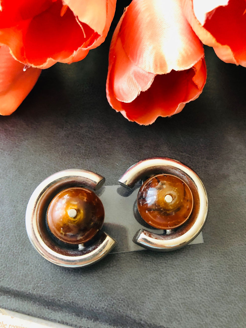 Miniatura: Orecchini a clips vintage Fratti 