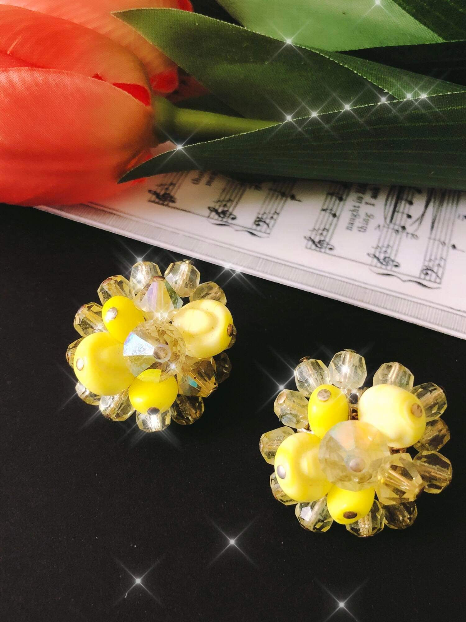 Orecchini a clips vintage 