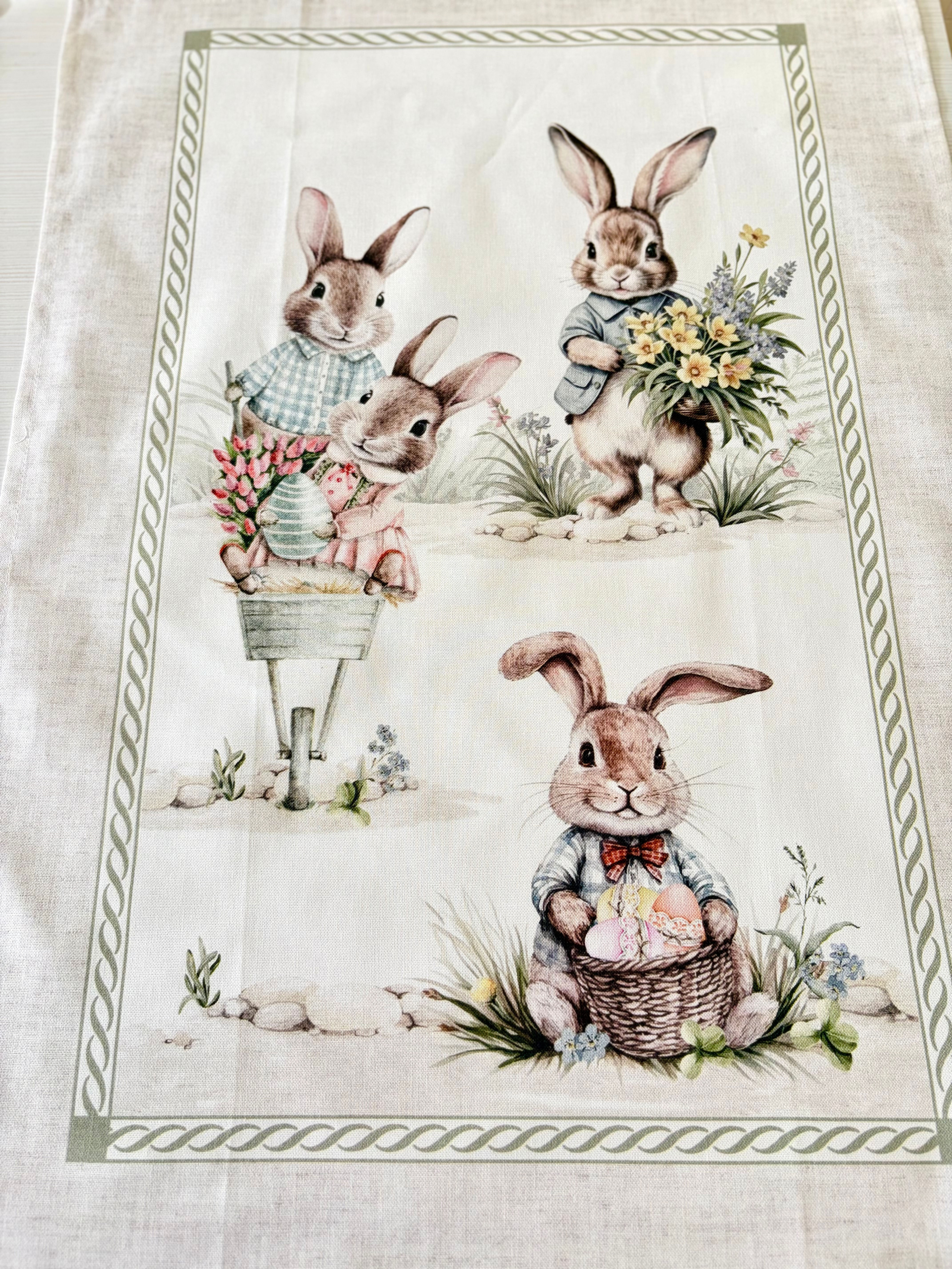Strofinaccio cotone Pasqua Pezzoli 