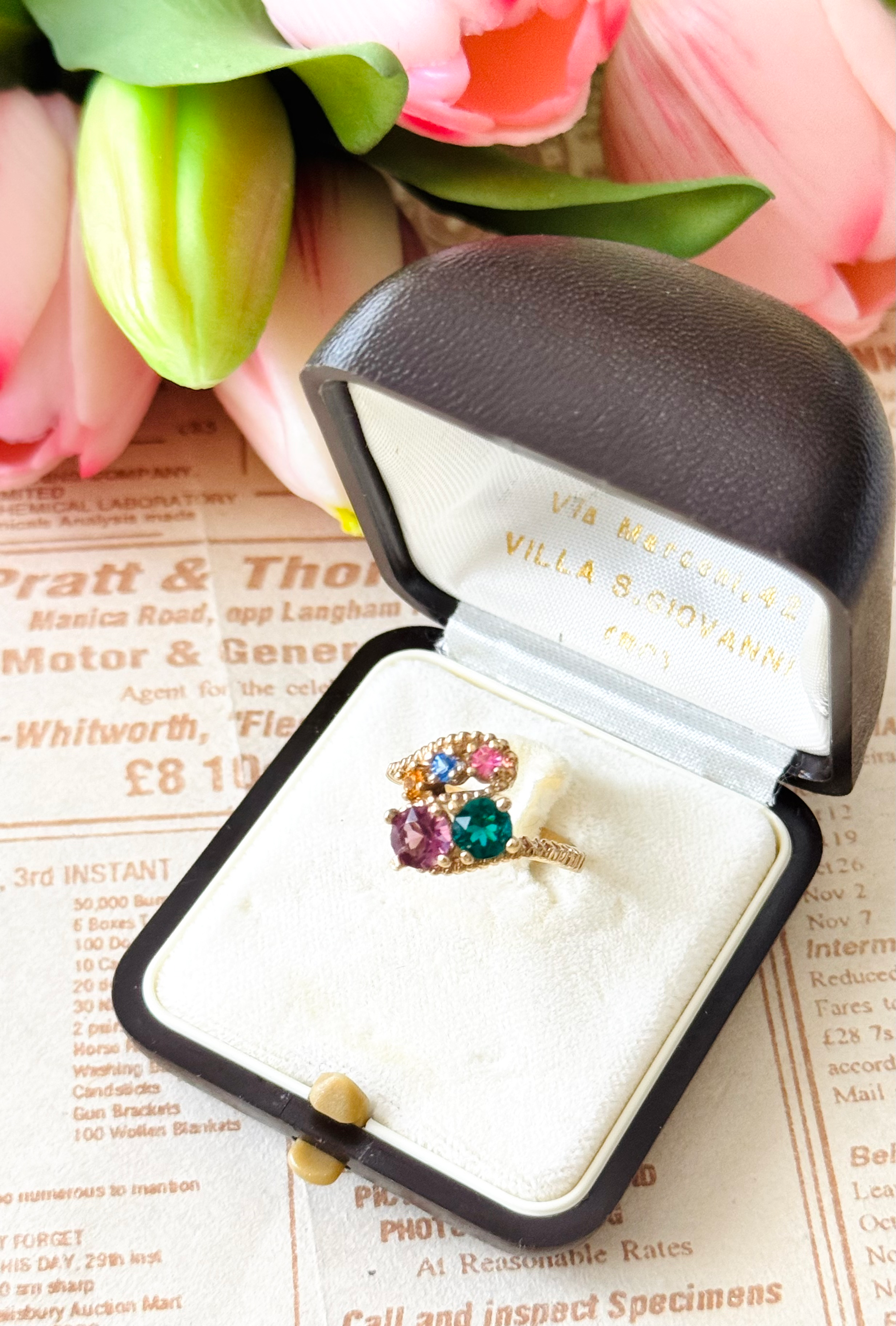 Anello vintage americano 